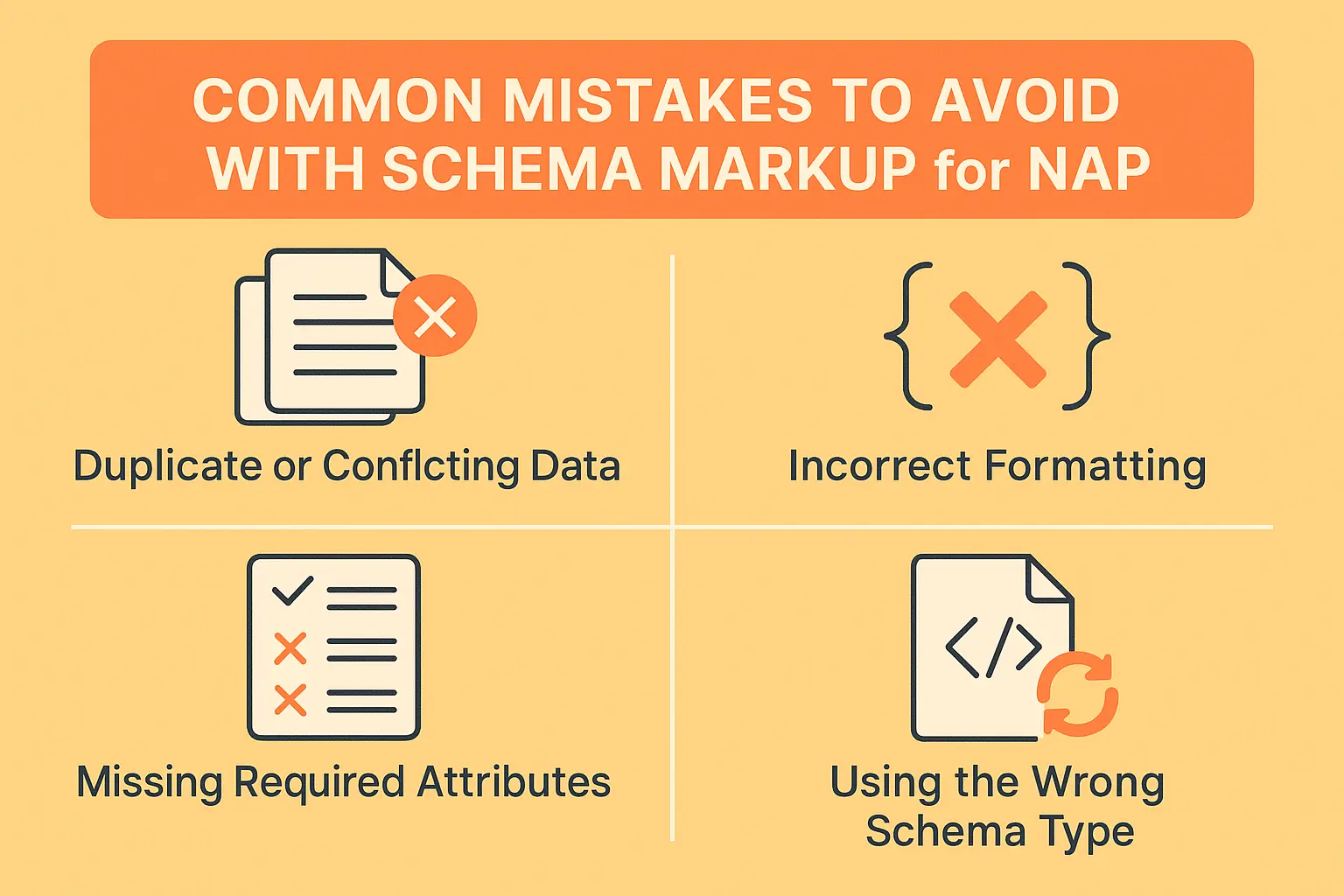 Schema Markup Common Mistakes