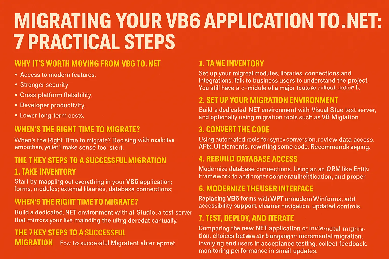 Migrating your VB6 Application to .NET | Practical Steps