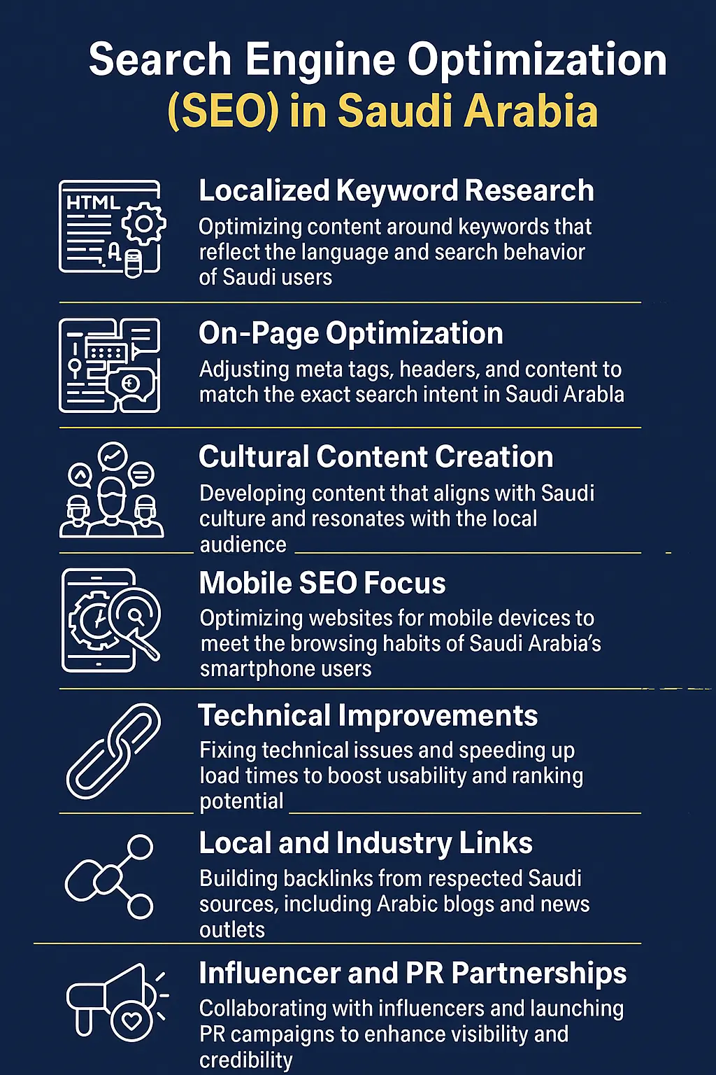 SEO Strategies in Saudi Arabia